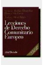 Lecciones de derecho comunitario europeo