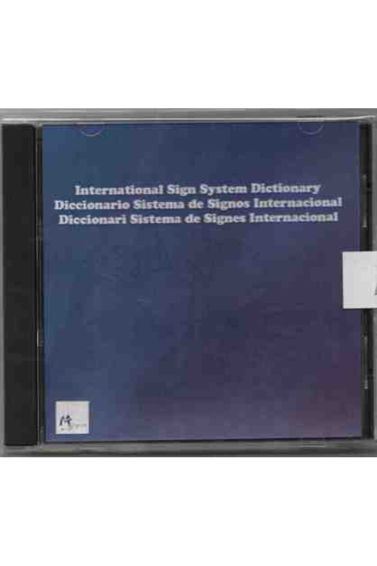 (SSI) Diccionari Sistema de Signes Internacional en CD-ROM (Amb traduccions Català-Castellà-Anglès)