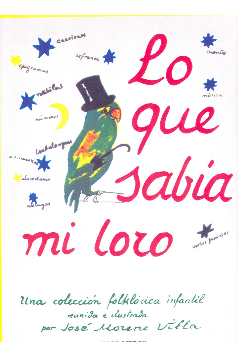 Lo que sabía mi loro (canciones, epigramas, trabalenguas, abecedario...)