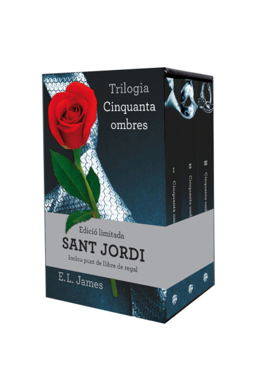 Trilogia Cinquanta ombres (estoig Edició limitada Sant Jordi)