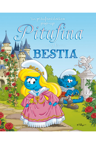 Pitufina y la Bestia (Un pitufantástico pup-up)