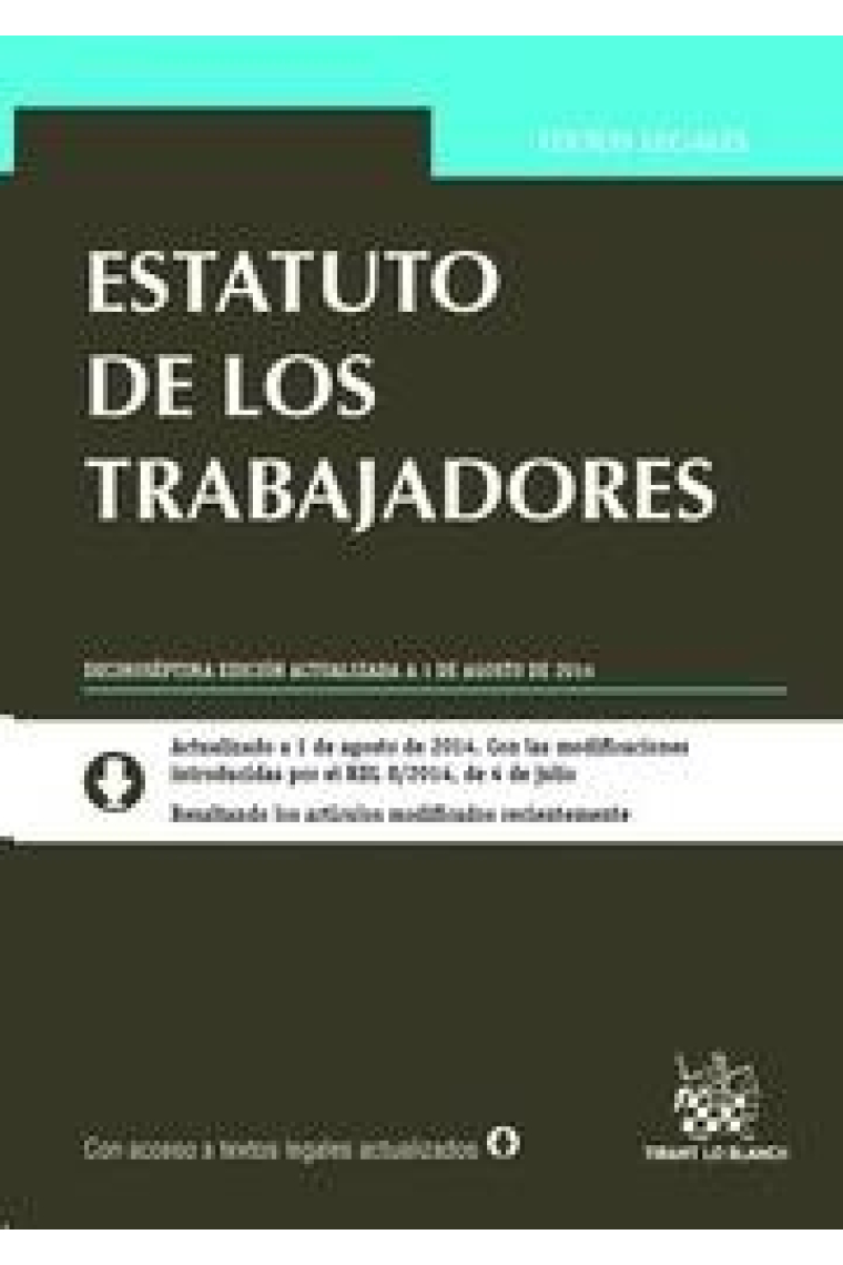 Estatuto de trabajadores. 17 ed.