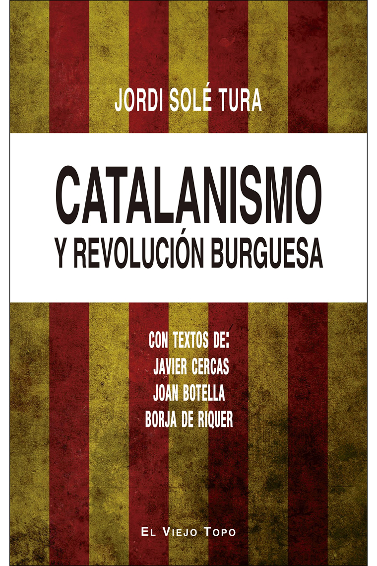 Catalanismo y revolución burguesa