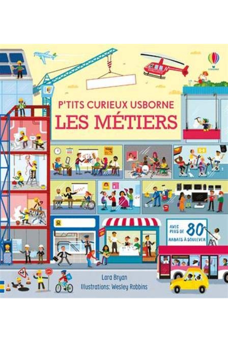 Les métiers (Pétits curieux Usborne)