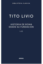 Historia de Roma desde su fundación: Libros I-III