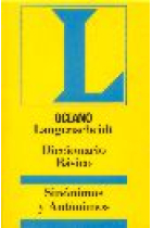 Oceano Langenscheidt diccionario básico sinónimos y Antónimos