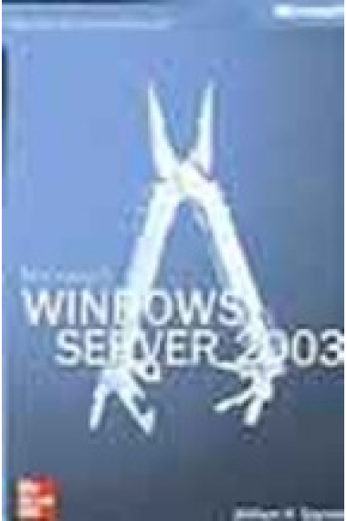 Windows Server 2003. Manual del administrador