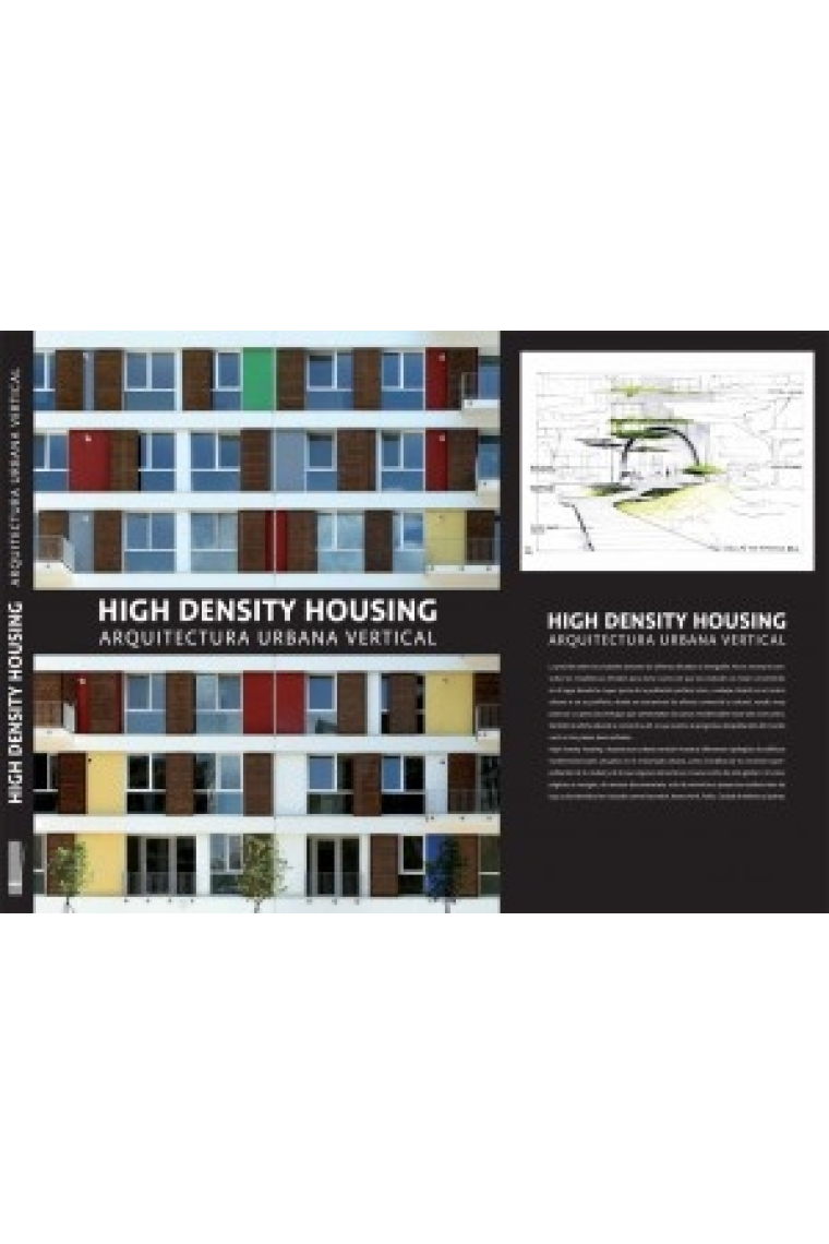 High density housing. Arquitectura urbana