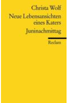 Neue Lebensansichten eines Katers. Juninachmittag