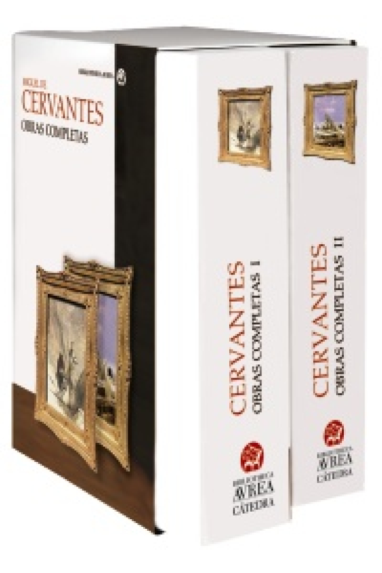 Obras completas de Cervantes (Estuche en dos volúmenes)