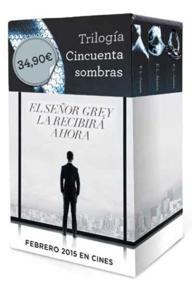 Pack Trilogía Cincuenta sombras de Grey