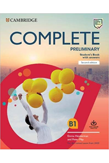 Complete Preliminary Revised exam from 2020 - Student's Book with Answers with Online Practice