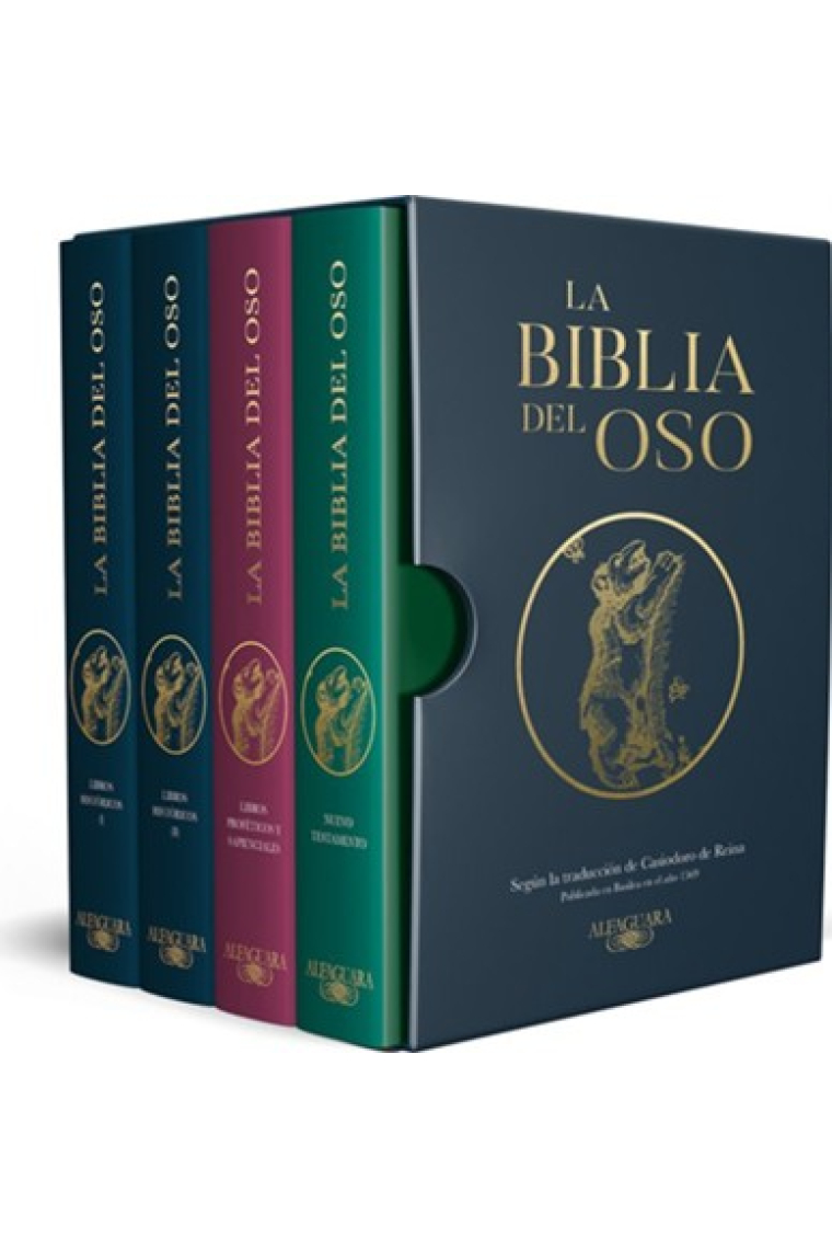 La Biblia del Oso (Estuche en 4 vols.): Libros históricos I. Libros históricos II. Libros proféticos y sapienciales. Nuevo testamento