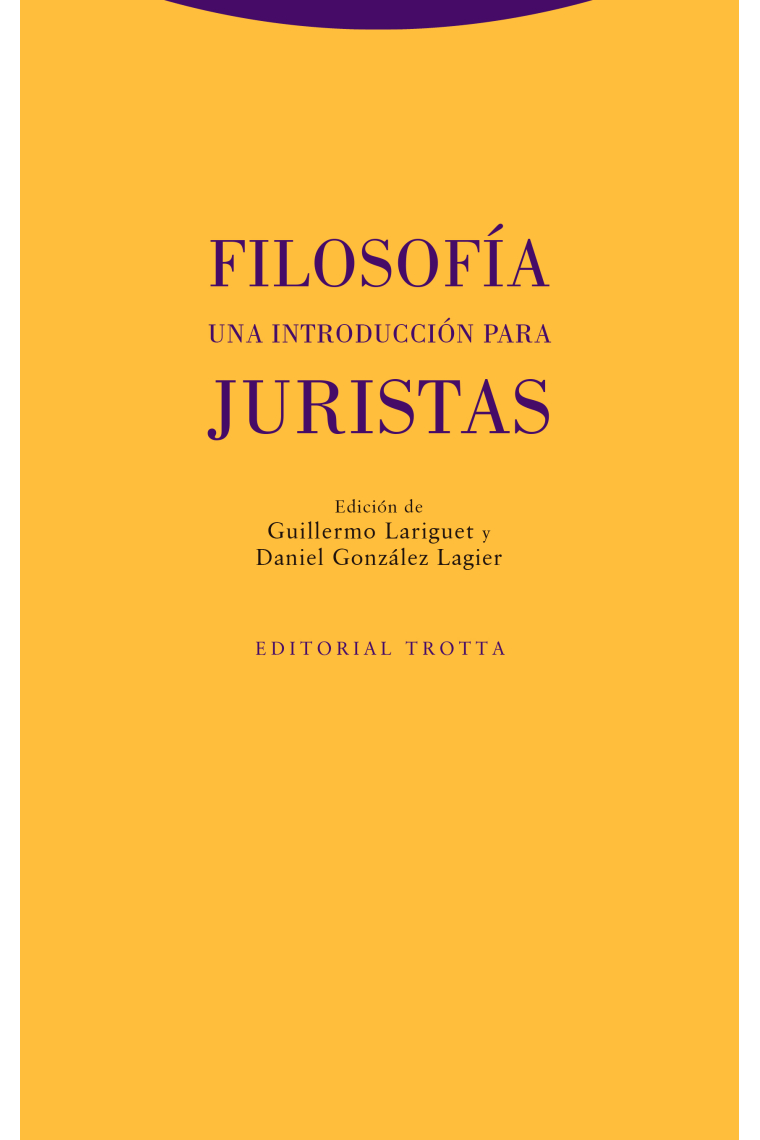 Filosofía: una introducción para juristas