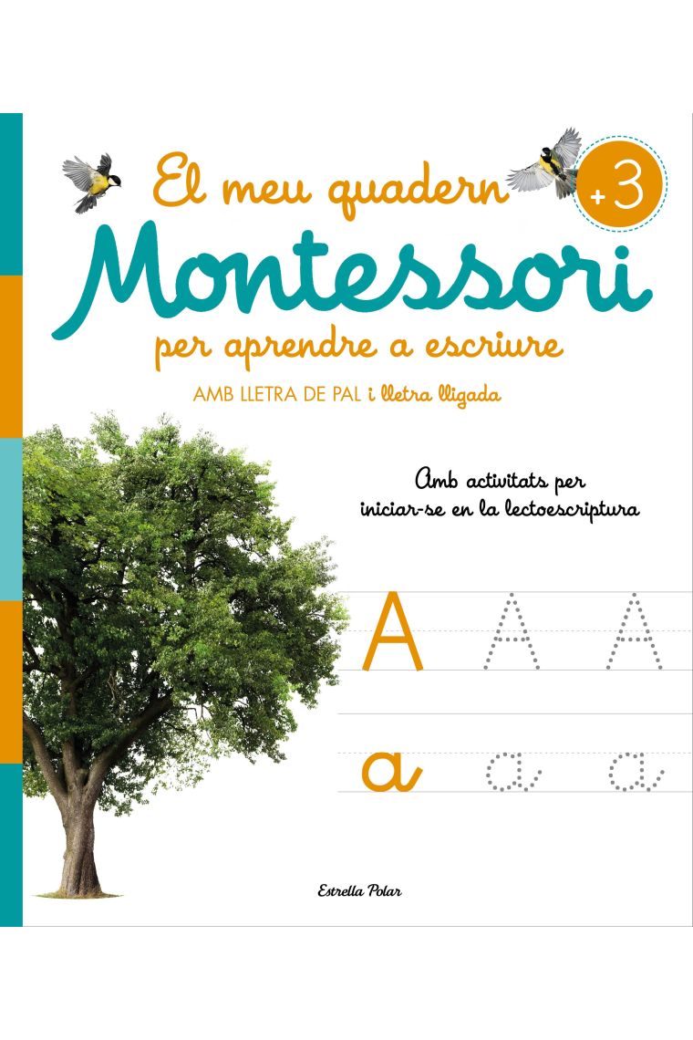 El meu quadern Montessori per aprendre a escriure