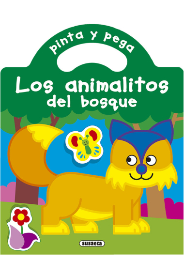 PINTA Y PEGA LOS ANIMALITOS DEL BOSQUE