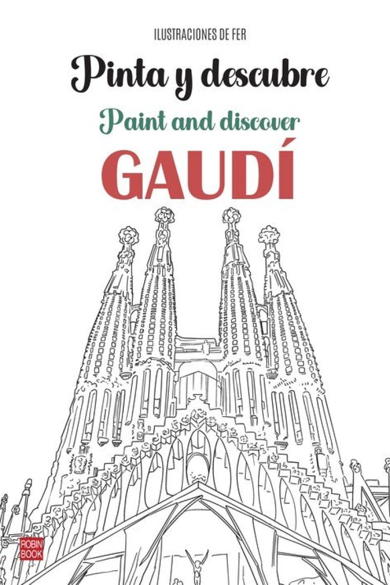 Pinta y descubre Gaudí