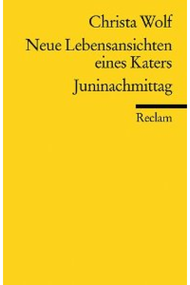 Neue Lebensansichten eines Katers/Juninachmittag