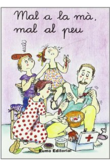 Mal a la mà, mal al peu (m, s, t)