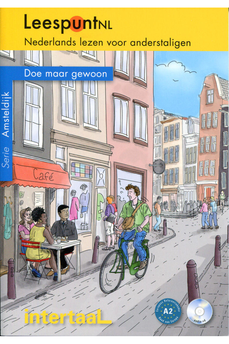 LeespuntNL: Doe maar gewoon (serie Amsteldijk) boek+ audio-cd