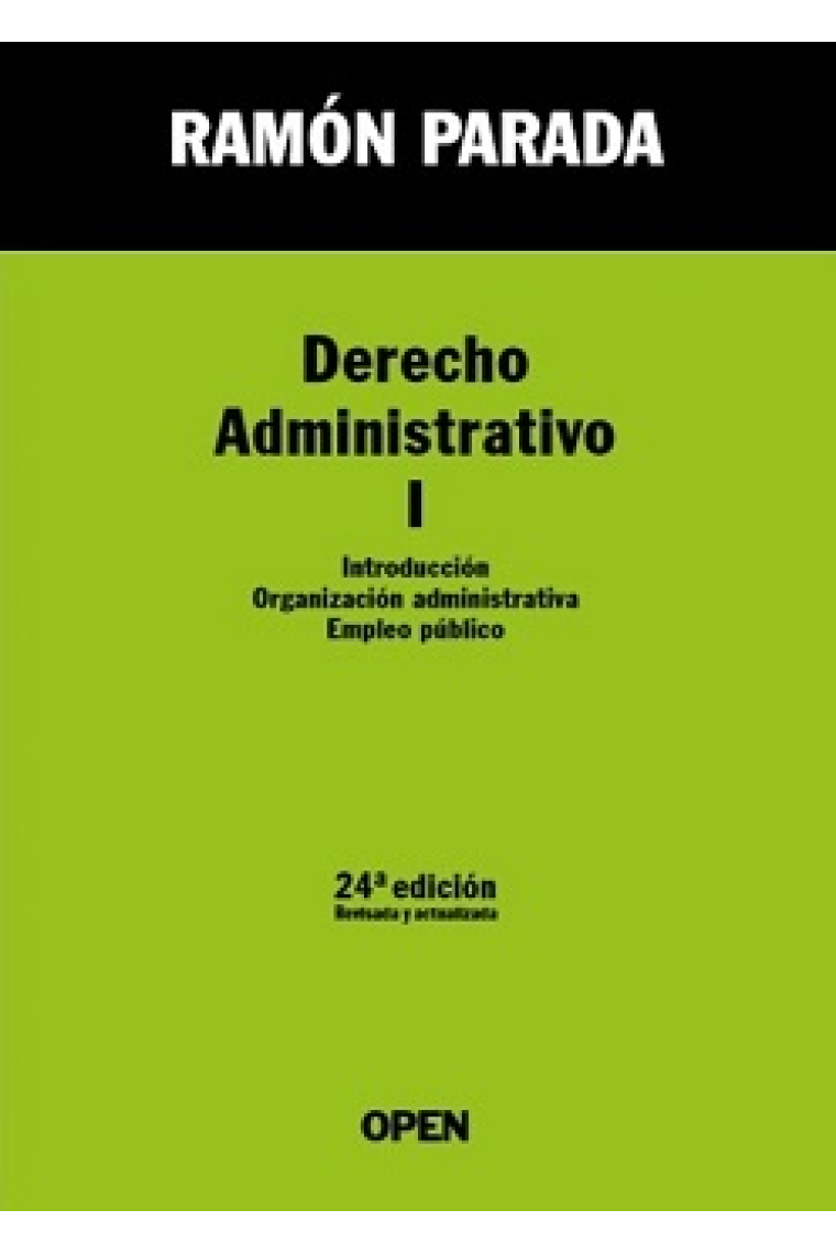 Derecho administrativo I. Introducción, Organización administrativa, Empleo público