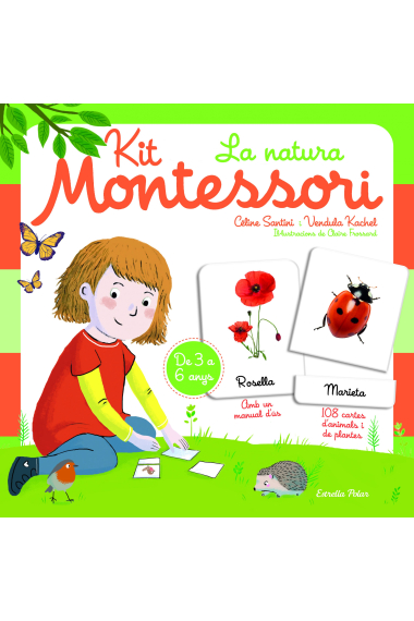 Kit Montessori. La natura (108 cartas de vocabulario)