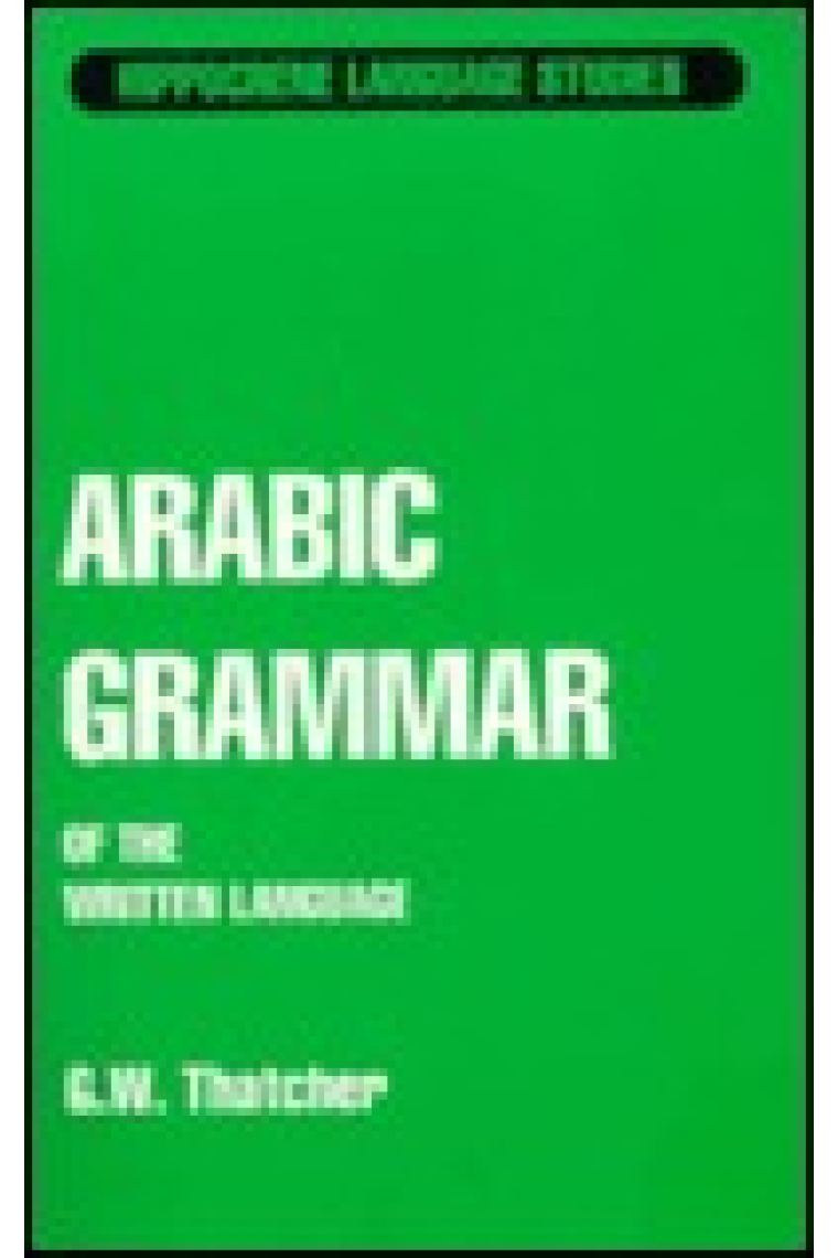 Arabic grammar of the written language