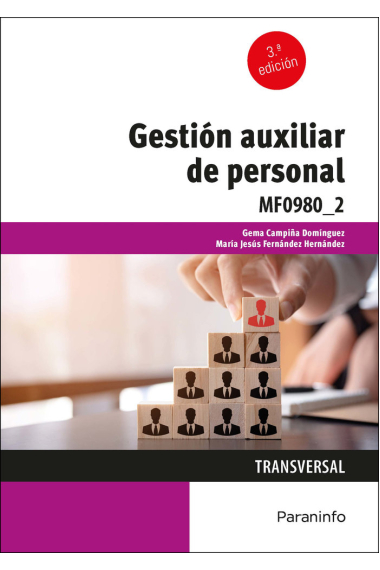 MF0980_2 Gestión auxiliar de personal