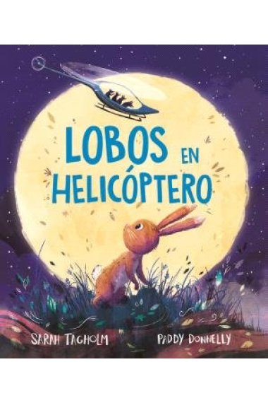 Lobos en helicóptero