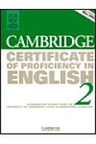 Cambridge Certificate of Proficiency in English 2. Student's book