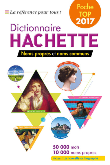 Dictionnaire Hachette Poche Top 2017