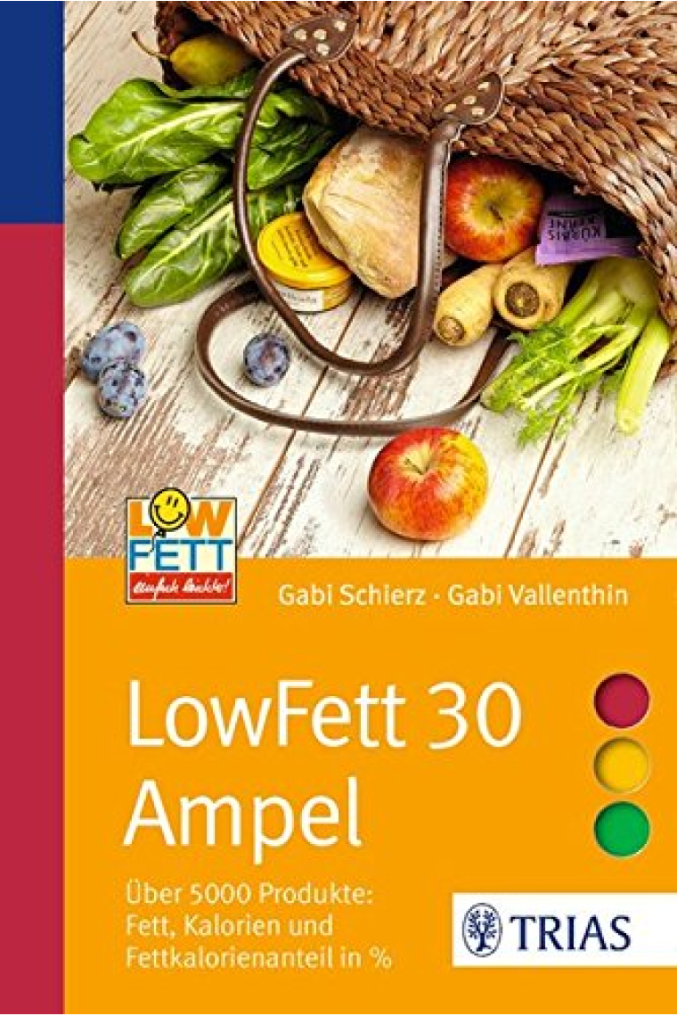 LowFett 30 Ampel: Über 5000 Produkte: Fett, Kalorien und Fettkalorienanteil in %