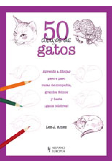 50 dibujos de gatos