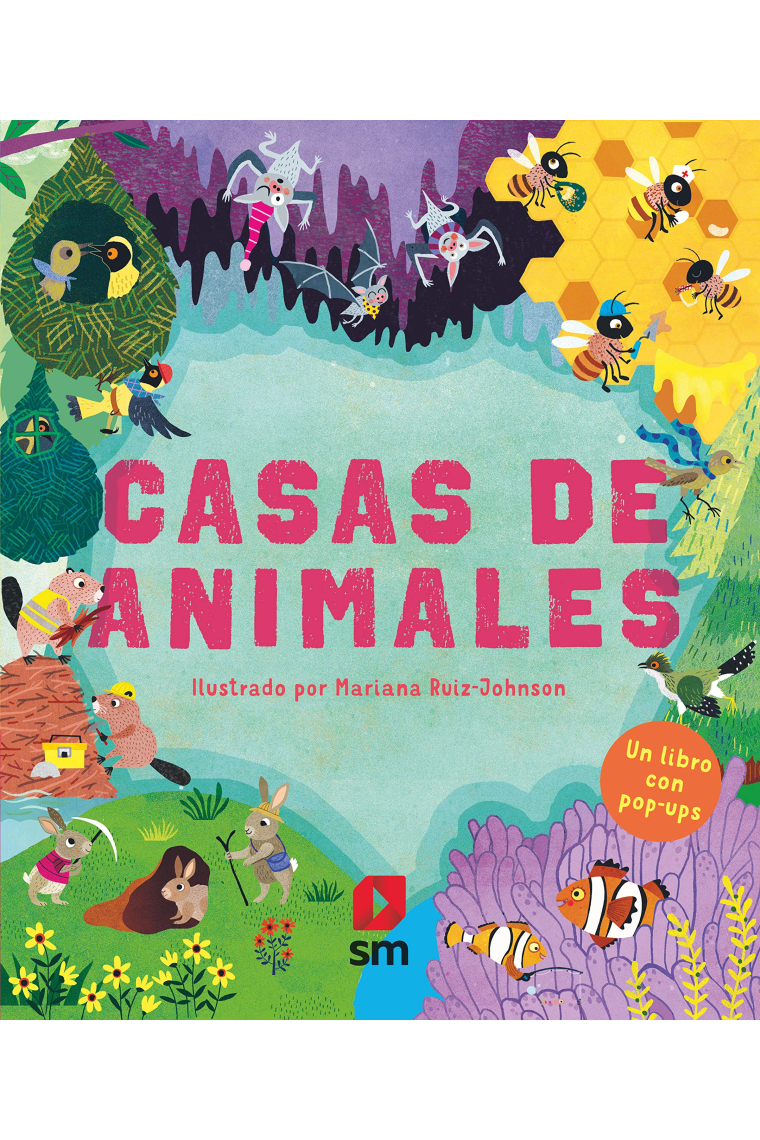 Casas de animales. Un libro en pop up