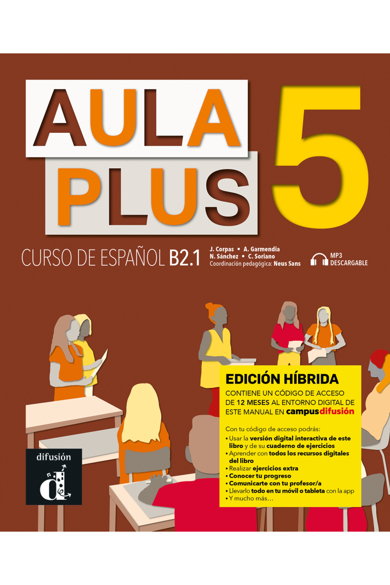 Aula Plus 5 Ed. Híbrida Libro del alumno B2.1