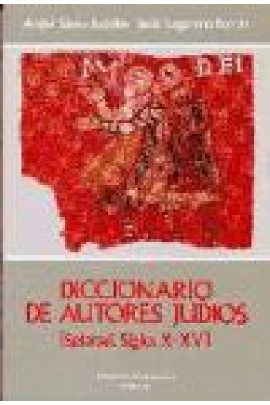 Diccionario de autores judios Sefarad (siglos X-XV)