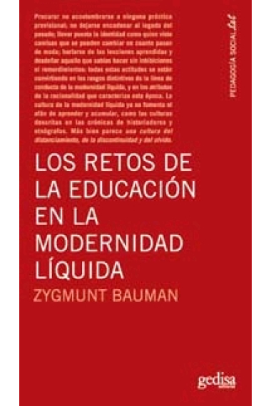 Los retos de la educación en la modernidad líquida