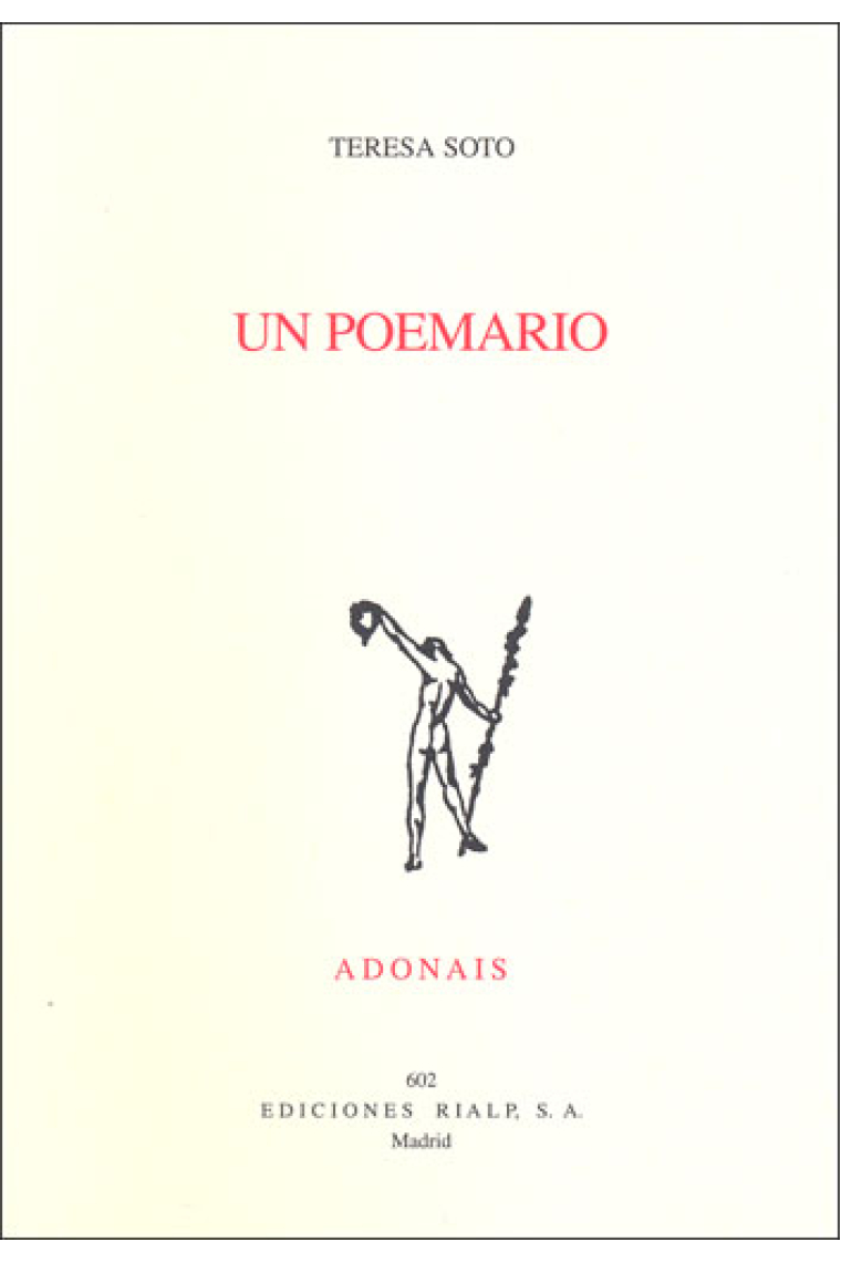 Un poemario (Premio Adonais 2007)