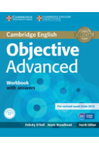 Objective Advanced Workbook with Answers with Audio CD 4rd Edition 2015