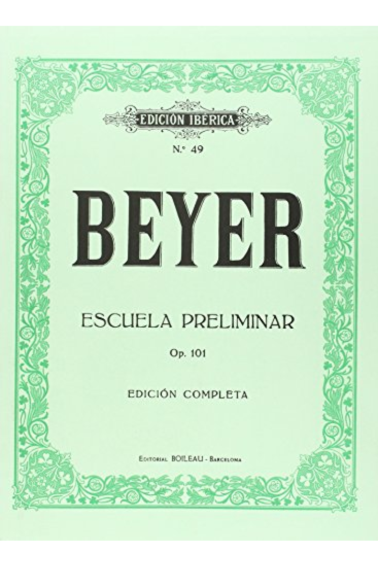 Escuela preliminar Op.101