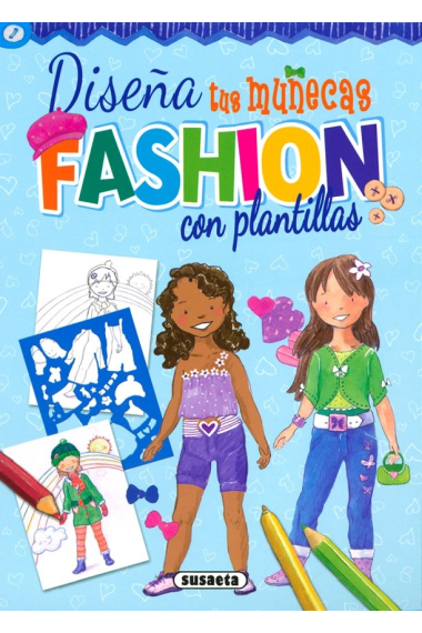 Diseña tus muñecas fashion con plantillas