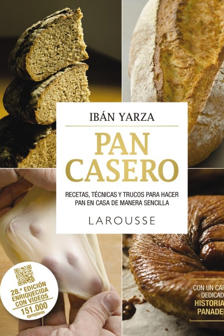 Pan casero. Recetas, técnicas y trucos para hacer pan en casa de manera sencilla