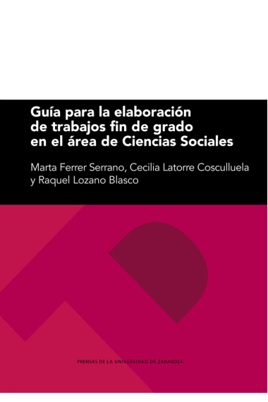 GUIA PARA LA ELABORACION DE TRABAJOS FIN DE GRADO EN EL AREA