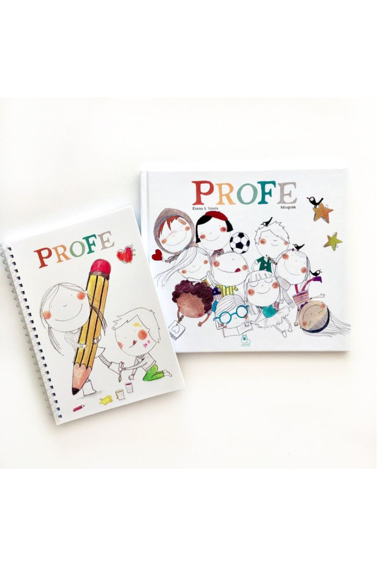 PROFE PACK INCLUYE LIBRO+LIBRETA 50 PAGINAS EN BLANCO