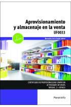 Aprovisionamiento y almacenaje en la venta