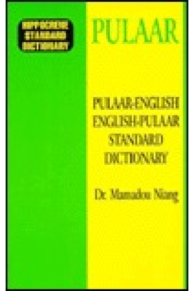 Pulaar standard dictionary Pulaar-English/English-Pulaar