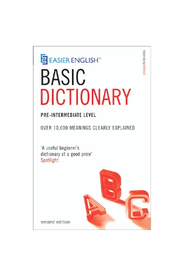 Easier English Basic Dictionary (pre-intermediate level)