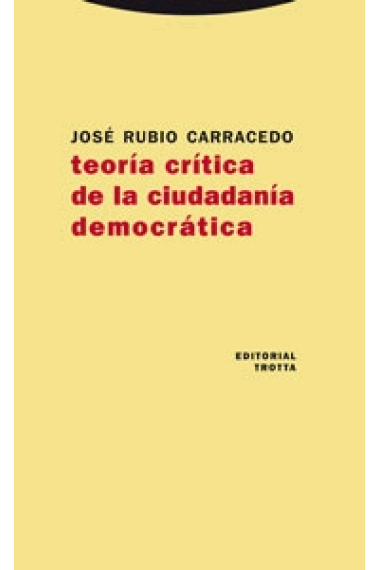 Teoría crítica de la ciudadanía democrática