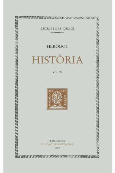 Història,  IV (Inclou Els Escites)