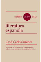 Historia mínima de la literatura española